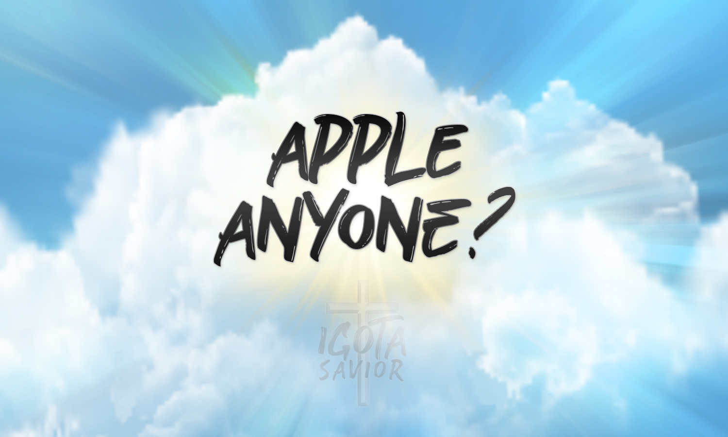 Apple Anyone?