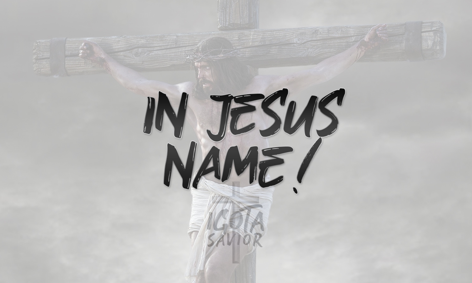 In Jesus Name!
