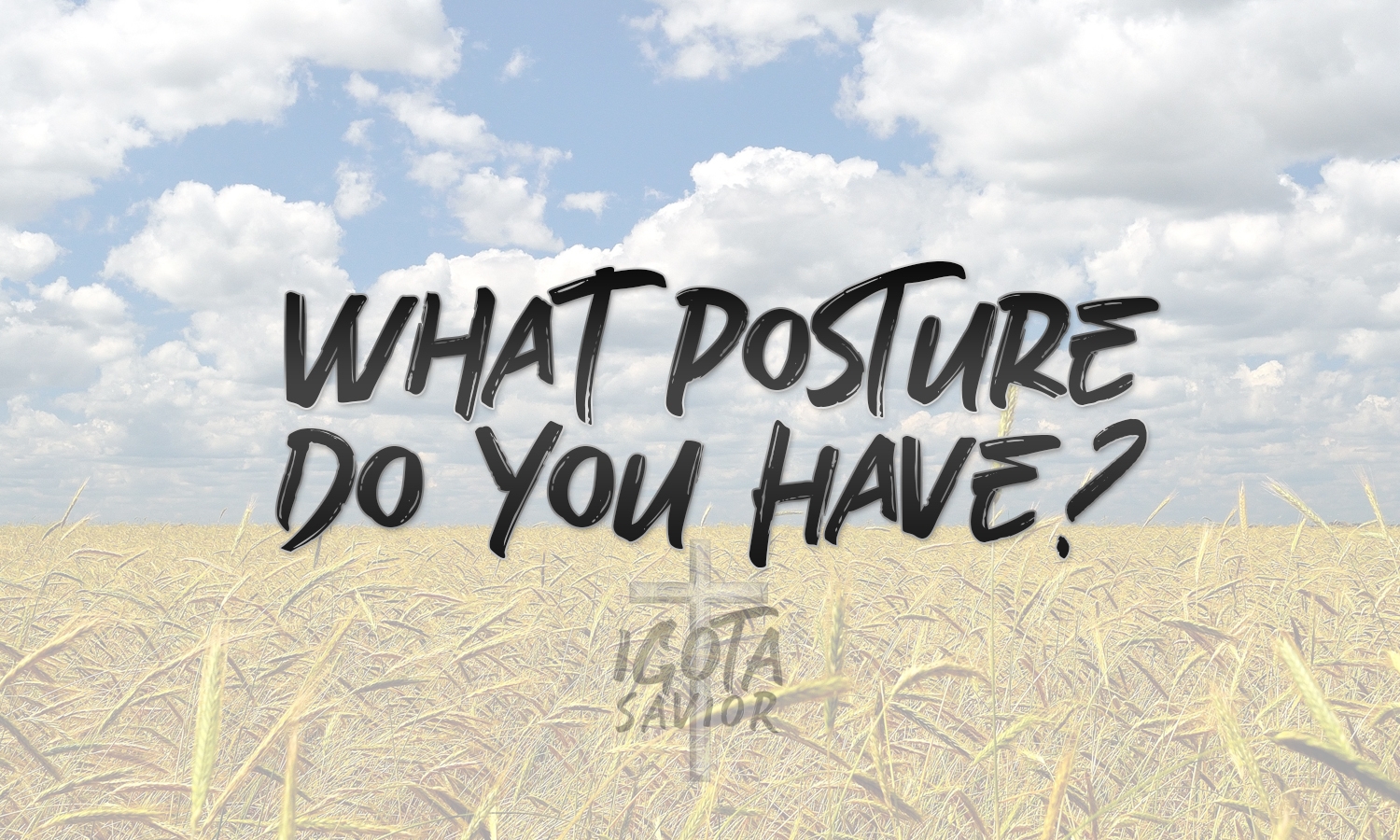 What Posture Do You Have?