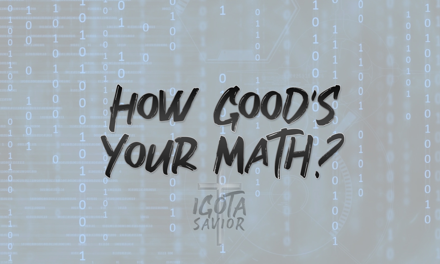 How Goods Your Math?