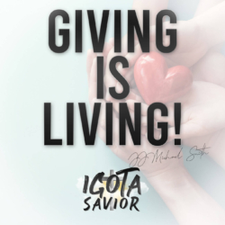 Giving Is Living!